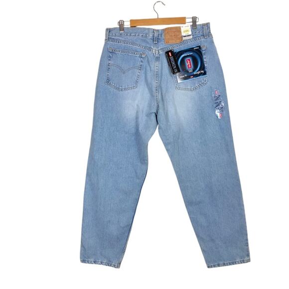 NWT Deadstock USA Vintage Y2K Levi's 560 Loose Fit Straight Leg Jeans 16 Short - Picture 2 of 6